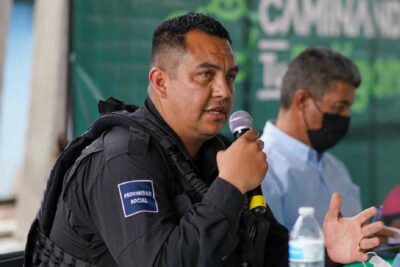 Gustavo Serrano Osornio, Secretario de Seguridad Pública del Ayuntamiento de Zacatecas | Foto: Cortesía.