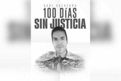 Familia de Raúl Calderón, no deja de exigir justicia