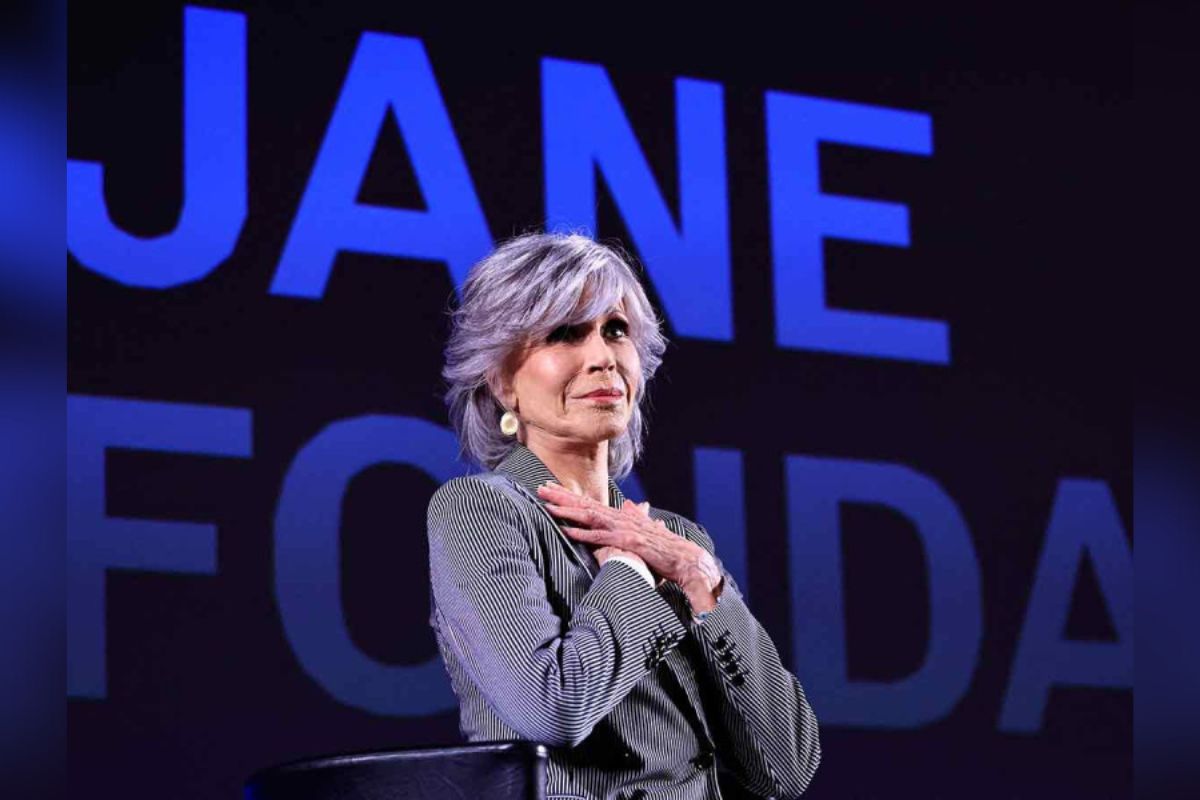 Jane Fonda, la legendaria actriz y activista estadunidense, aprovechó un encuentro con la audiencia del Festival de Cannes. | Foto: Cortesía.