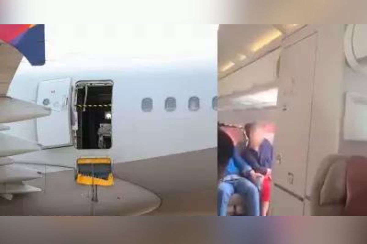 Un hombre que abrió la puerta de emergencia de un avión de Asiana Airlines en pleno vuelo se sentía sofocado. | Foto: Cortesía.