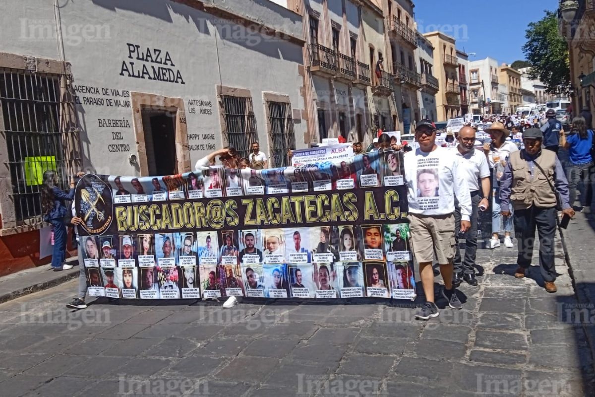 Marcha de hijos desaparecidos. | Foto: IMAGEN.