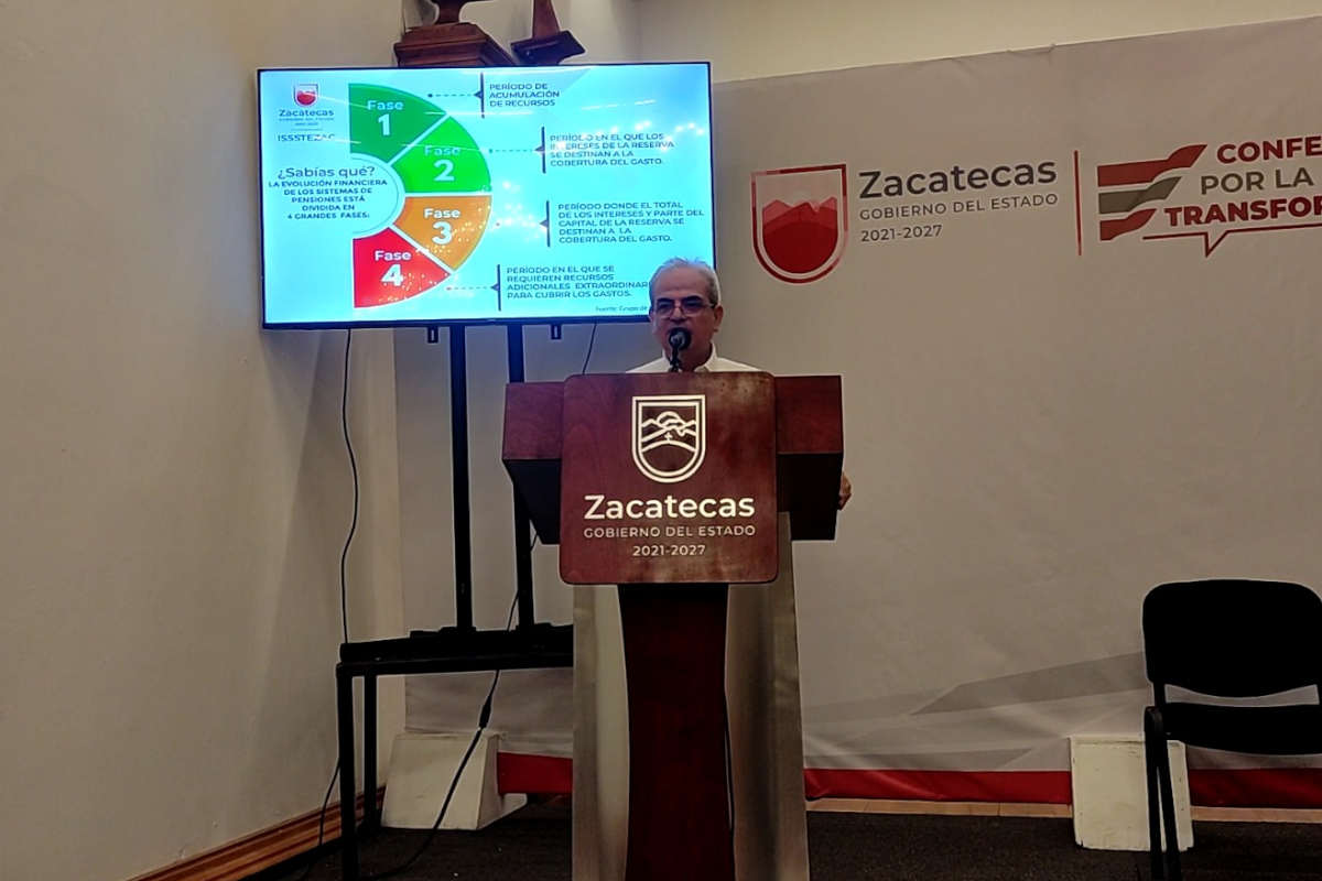 ISSSTEZAC Ignacio Sánchez asegura que solo se tienen dos caminos, la liquidación o la reforma