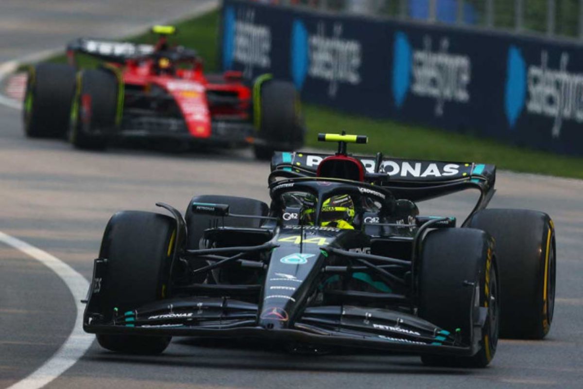 Lewis Hamilton dominó las Segundas Prácticas del GP de Canadá 2023 después de conseguir la vuelta más rápida (1:13.718). | Foto: Cortesía.