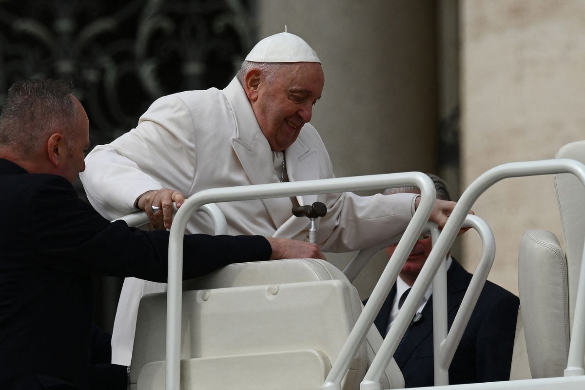 Papa Francisco sale del hospital | Foto: Cortesía.