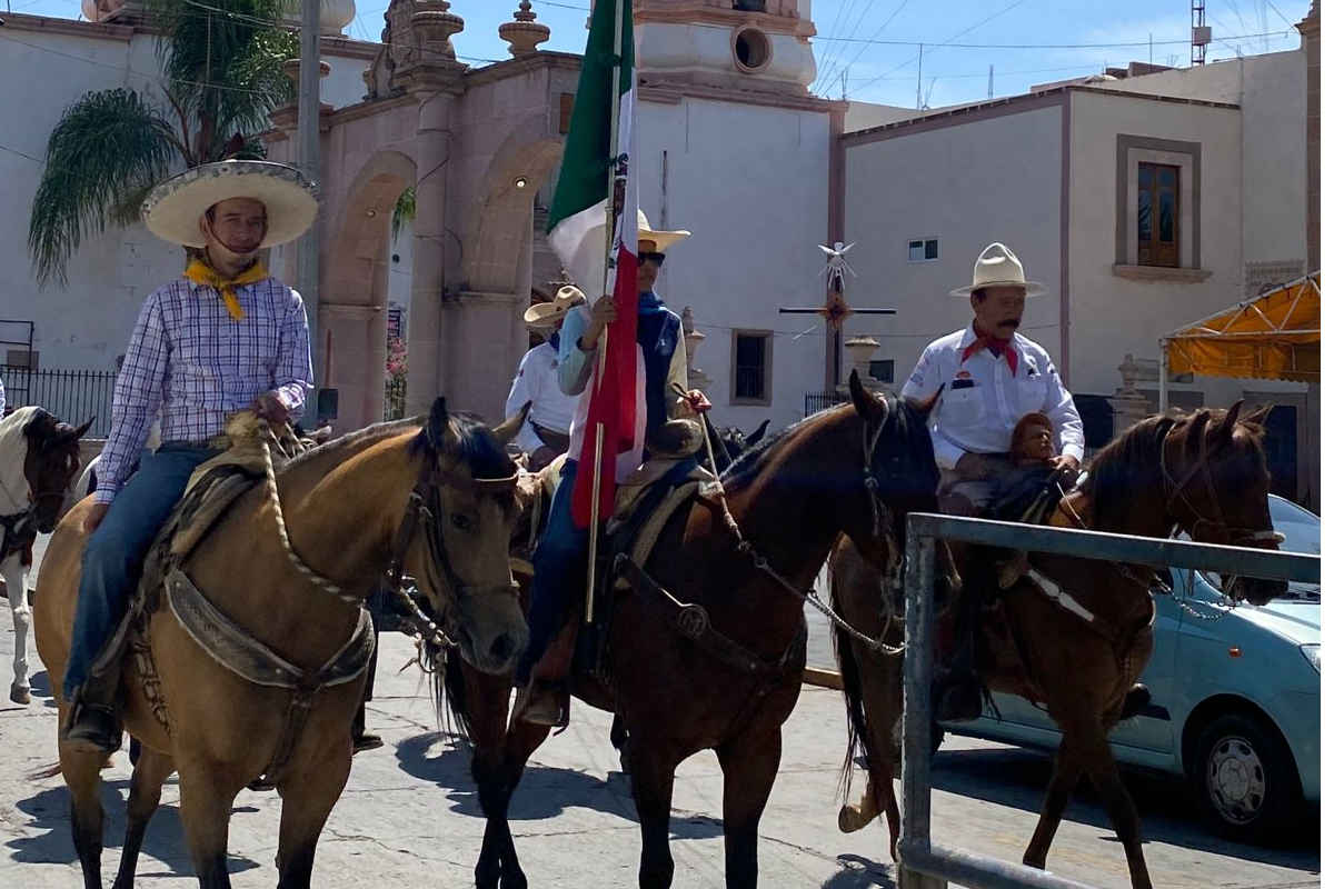 Tradicional Cabalgata “Toma de Zacatecas” | Foto: Cortesía.