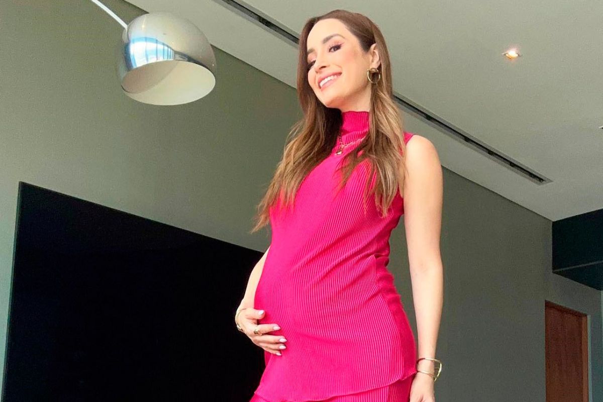 Cynthia Rodríguez se encuentra en la recta final de su embarazo y ya cuenta los días para tener entre sus brazos al pequeño León. | Foto: Cortesía.