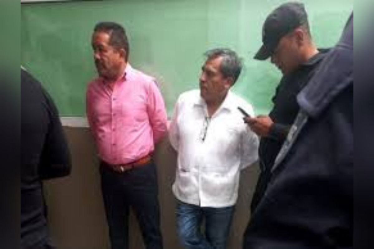 Detienen al exalcalde morenista Ricardo Núñez Ayala, en Cuautitlán Izcalli; en el Estado de México, por presunto delito electoral. | Foto: Cortesía.