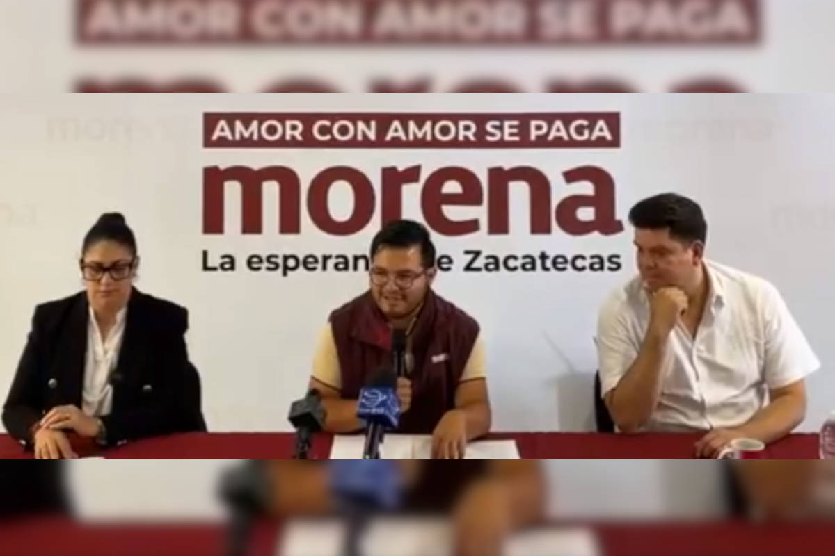 Morena Zacatecas a favor de la convocatoria presentada por el Consejo Nacional