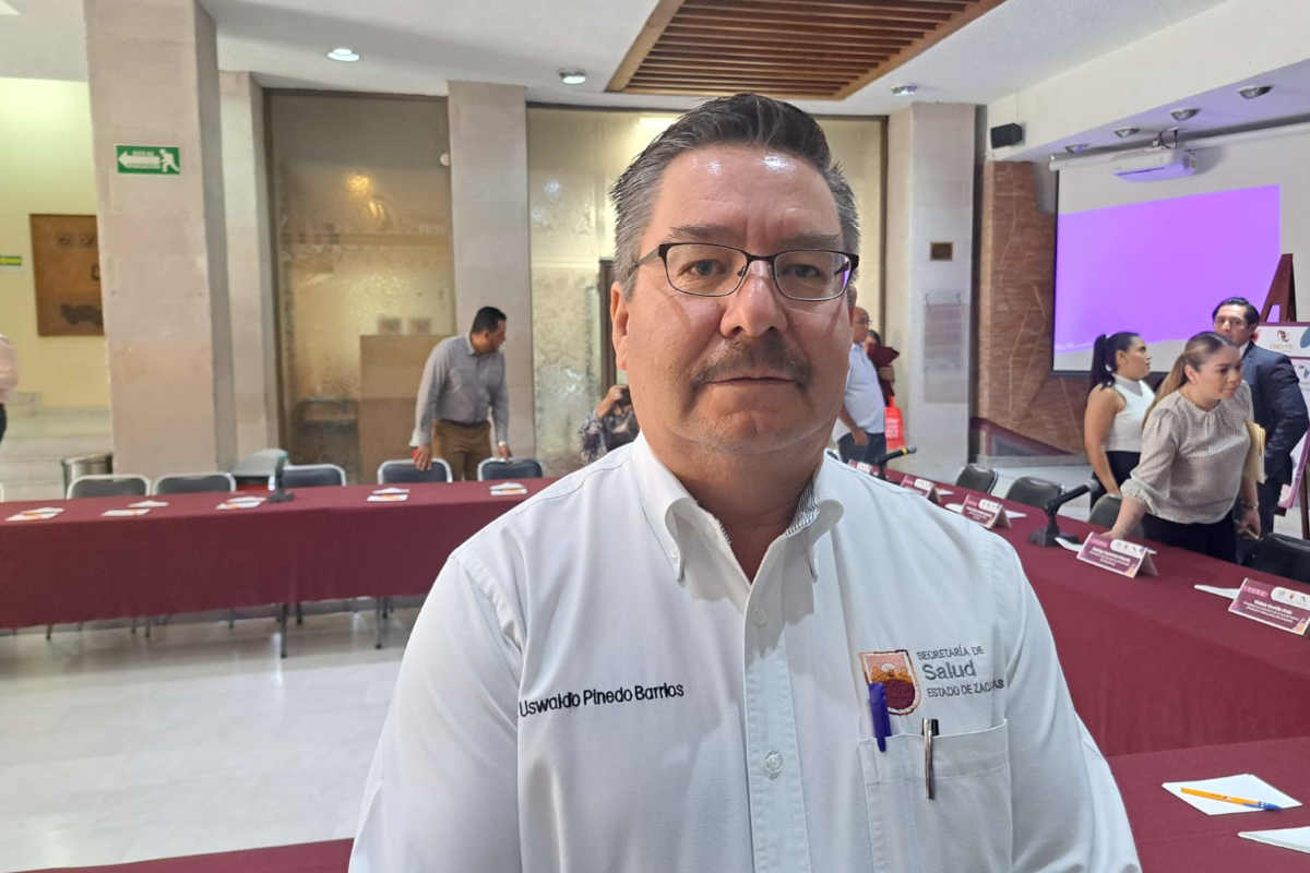 Nuevo esquema IMSS-Bienestar en Zacatecas, Pinedo Barrios, titular de la SSZ. | Foto: Cortesía.