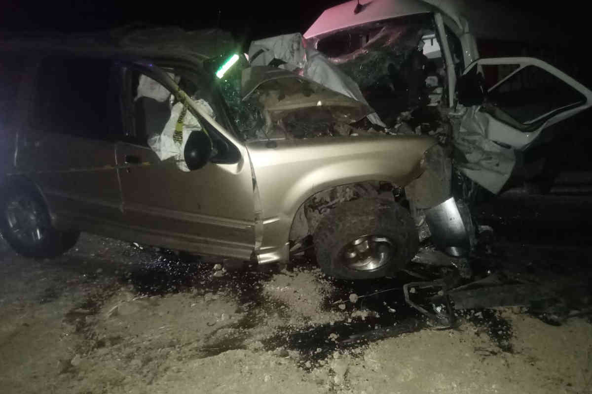 Accidente en Carretera Federal 44 | Foto: Cortesía.