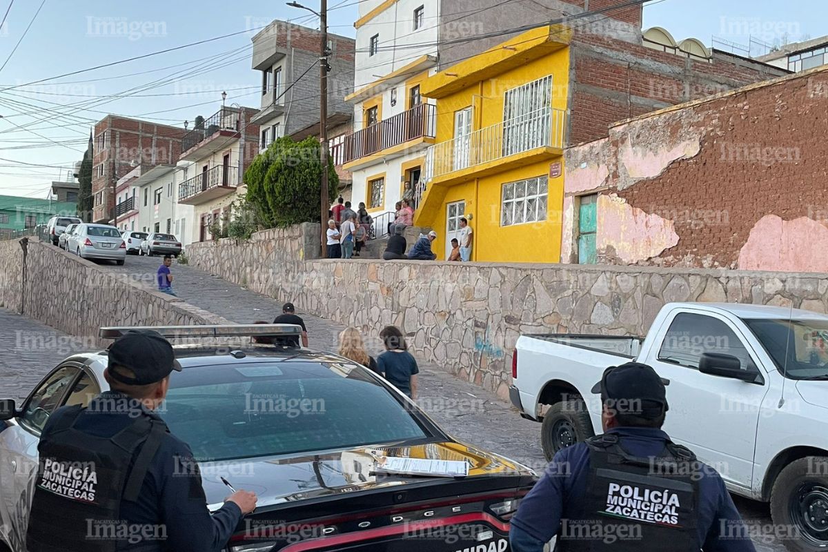 Hombre muere tras caerse de un segundo piso en el barrio Tanquecito en Zacatecas | Foto: Imagen.