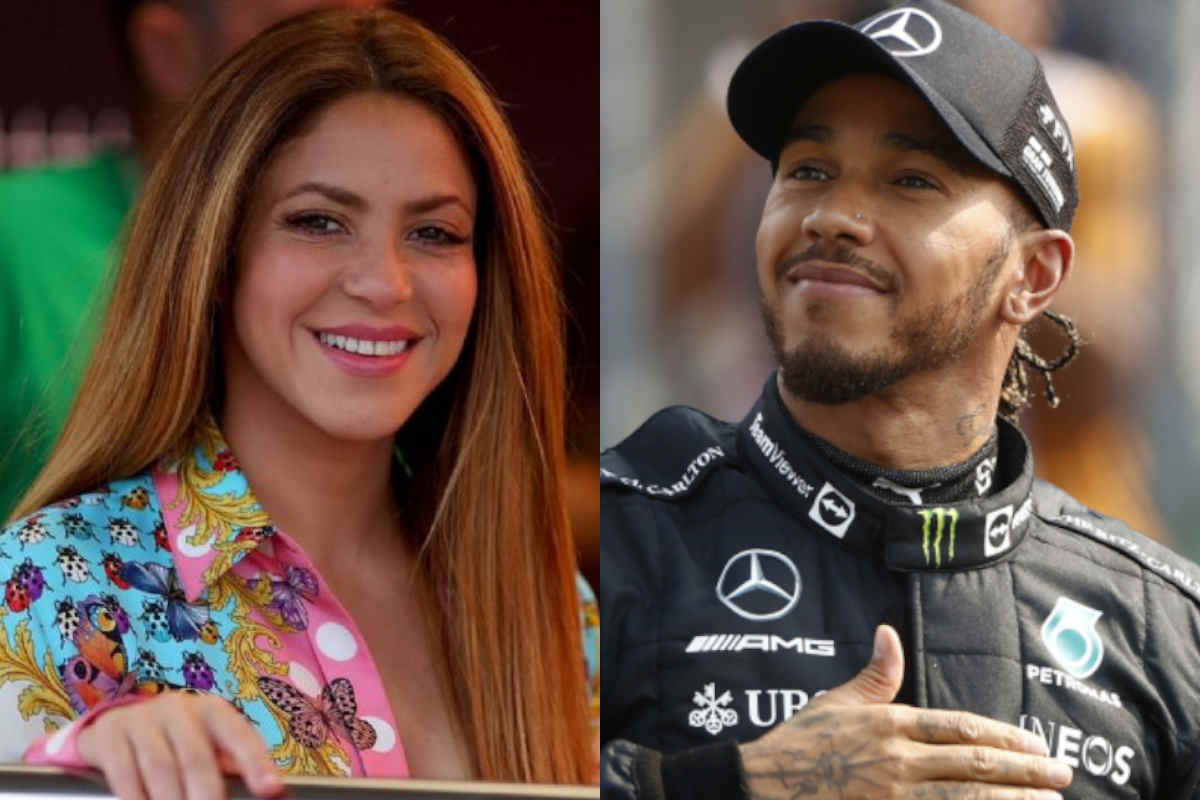 ¡Shakira y Hamilton juntos otra vez! la cantante asiste al GP de España 2023