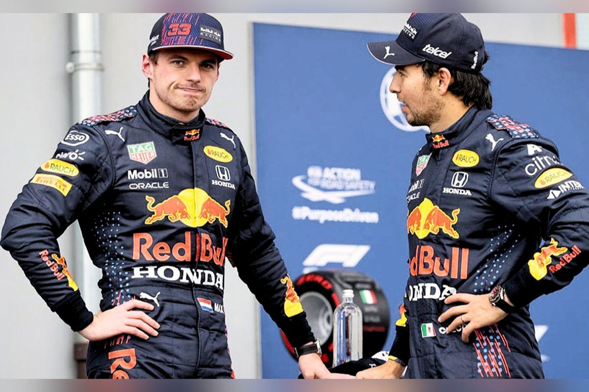 Max Verstappen señaló que Sergio ‘Checo’ Pérez se “movió agresivo” en el arranque de la carrera sprint del Gran Premio de Austria 2023 de la F1.