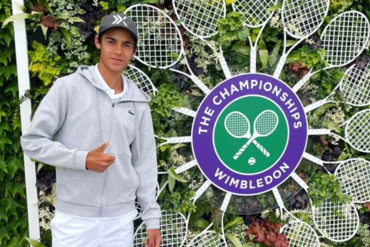 El mexicano Rodrigo Pacheco y el español Alejandro Melero, avanzaron a cuartos de final del dobles junior del torneo de Wimbledon. | Foto: Cortesía.