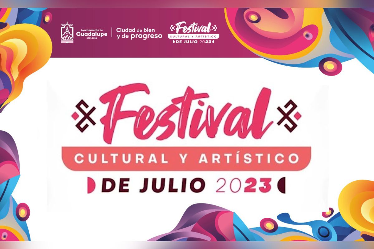 En el marco del Festival Cultural y Artístico de Julio 2023 el Gobierno de Guadalupe, que encabeza José Saldívar Alcalde