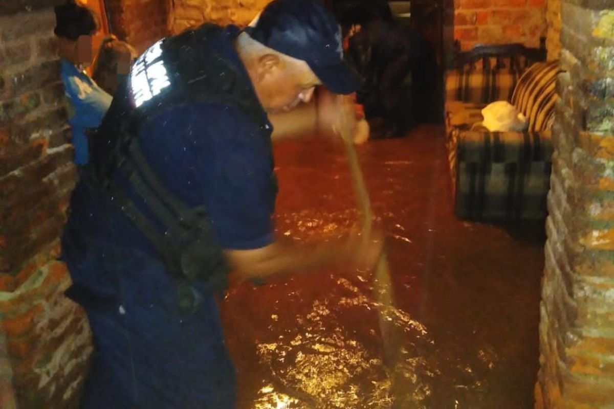 Inundaciones en Ojocaliente | Foto: Cortesía.