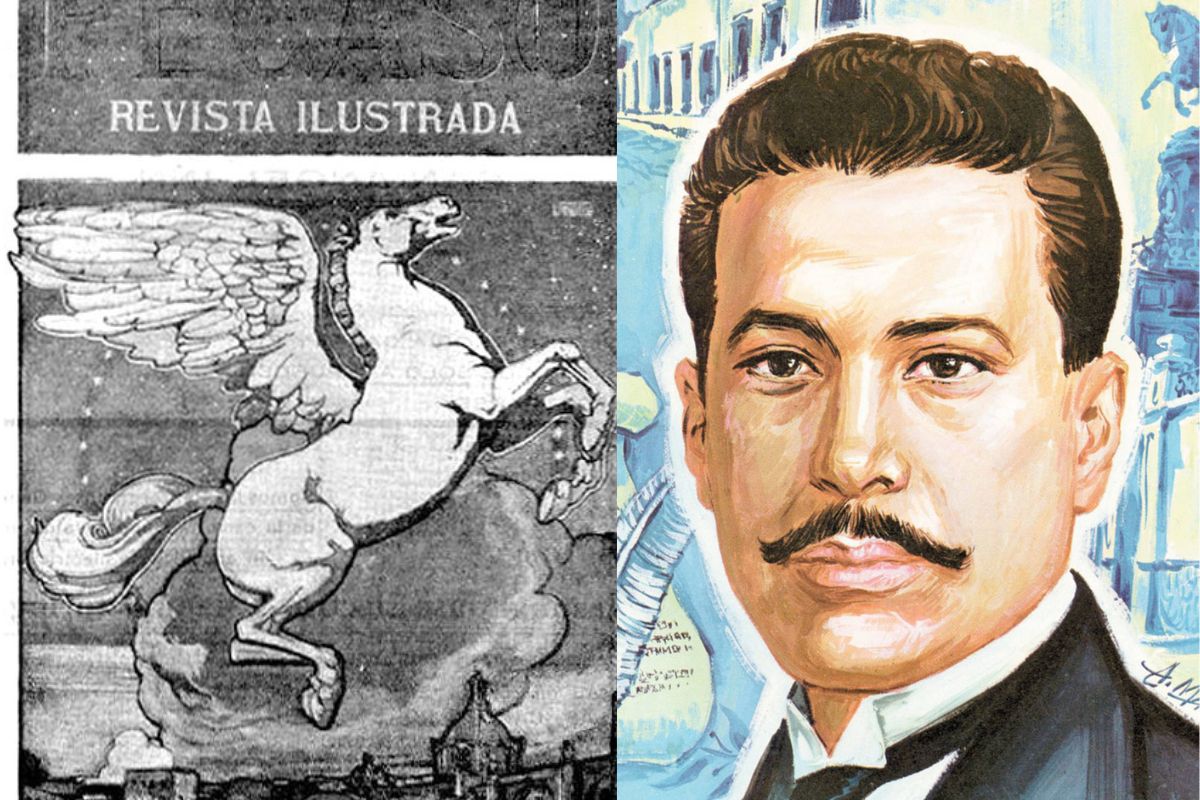 Ramón López Velarde funda la revista Pegaso en 1917 | Foto: Cortesía.