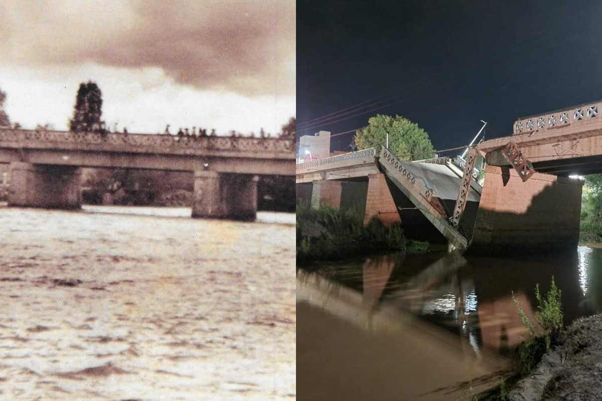 Río Grande Colapso del puente Hidalgo deja una grave crisis en el municipio