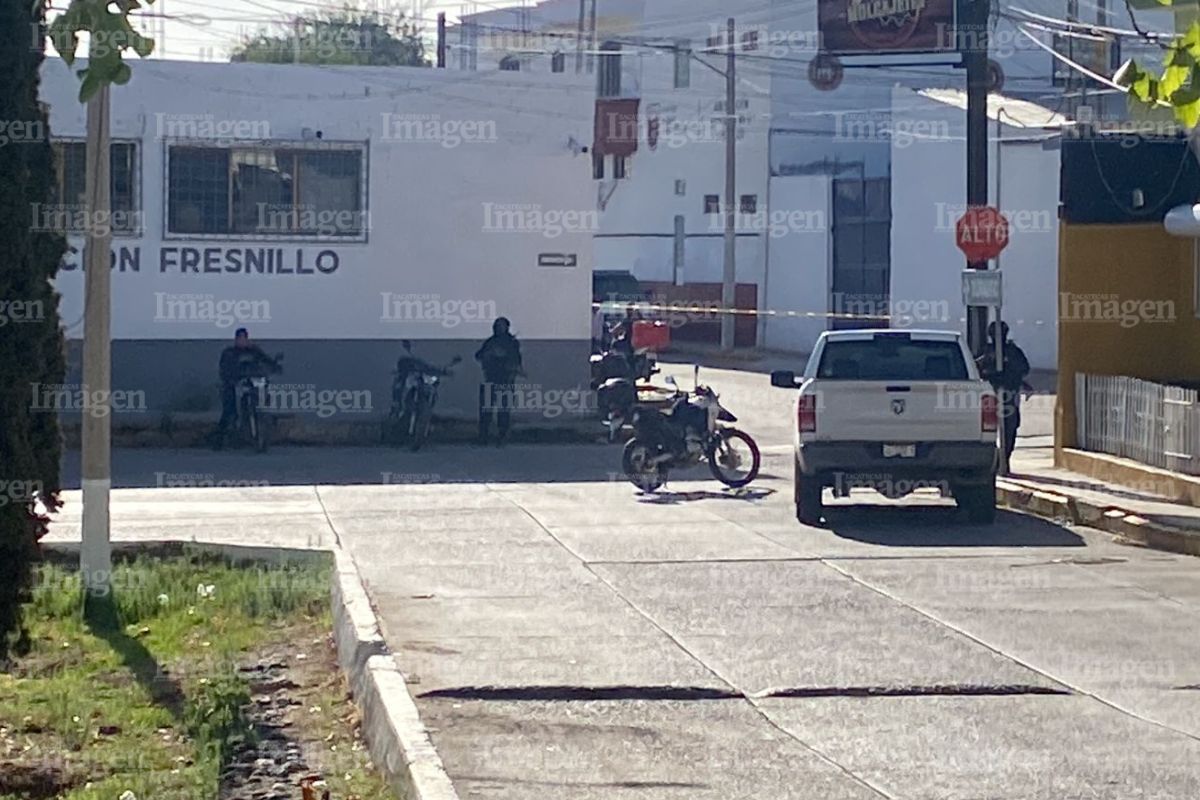 Hieren de bala a trabajador del bar El Molcajete en Fresnillo | Foto: Cortesía