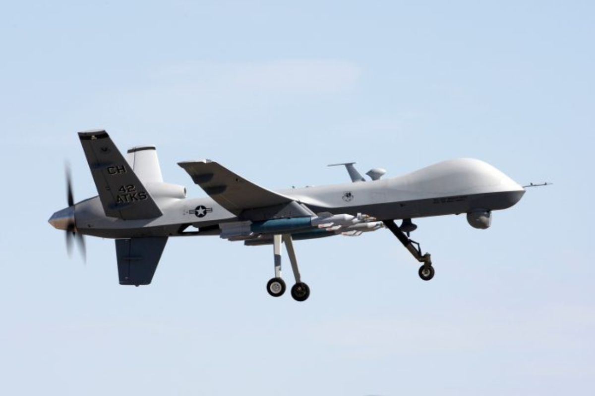 Autoridades Rusas informaron que envió uno de sus aviones de combate para interceptar un dron Reaper estadunidense que, según Moscú. | Foto: Cortesía.