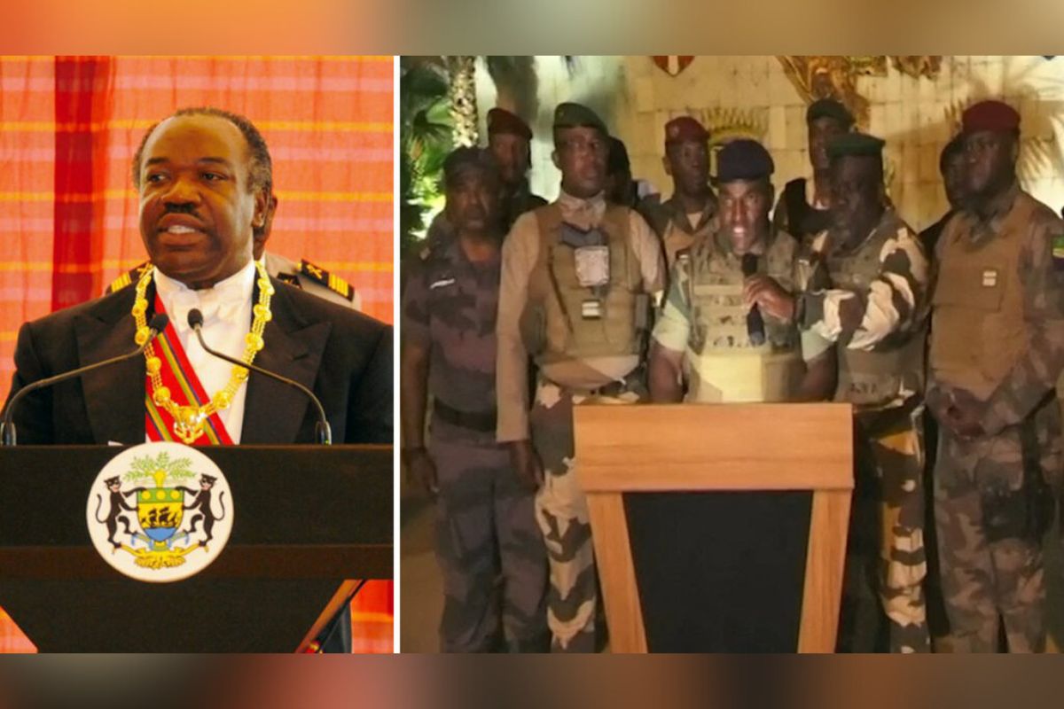 Un grupo de militares dan golpe de estado y ponen fin al régimen actual en Gabón; y en arresto domiciliario al presidente Ali Bongo Ondimba. | Foto: Cortesía.