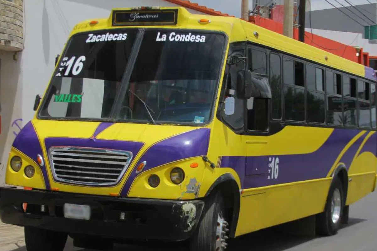 Buscan mejorar el servicio de transporte urbano en Zacatecas