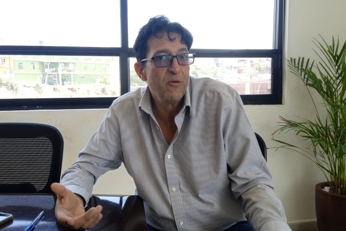 David García Flores, director de la Jiapaz. | Foto: Manuel Medina.