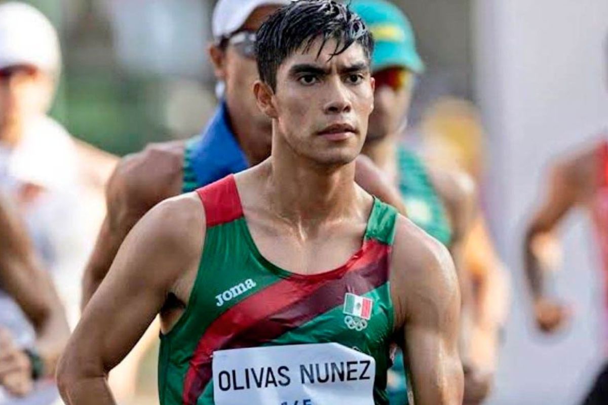 La marcha mexicana sigue dando frutos y ahora es turno de Andrés Olivas Nuñez; quien logró la marca mínima para los Juegos Olímpicos de París 2024.
