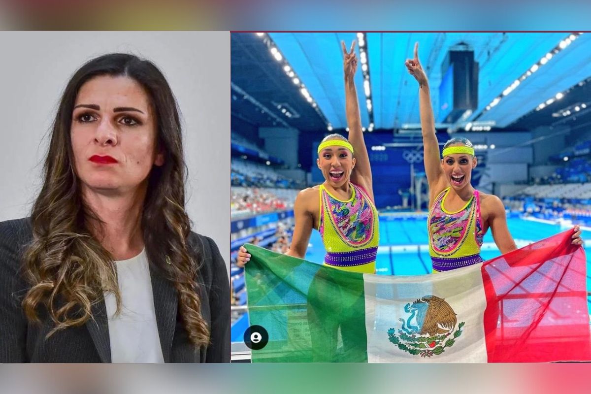 De cara a los Juegos Panamericanos en Santiago 2023, diputados de la CDMX; exigieron a la titular Ana Gabriela Guevara, acabar con los episodios de odio en contra de la Natación Artística. | Foto: Cortesía.