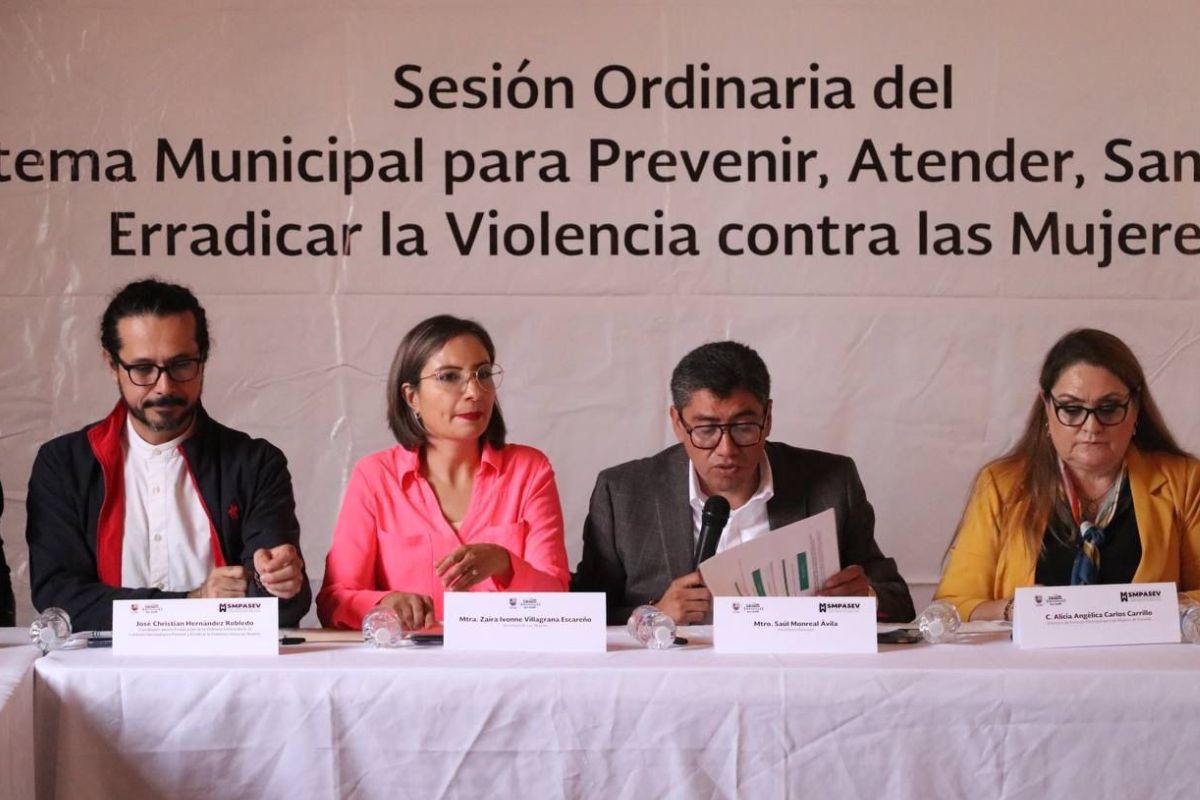 Gobierno de Fresnillo emprende acciones para erradicar la Violencia Contra La Mujer | Foto Ángel Martinez