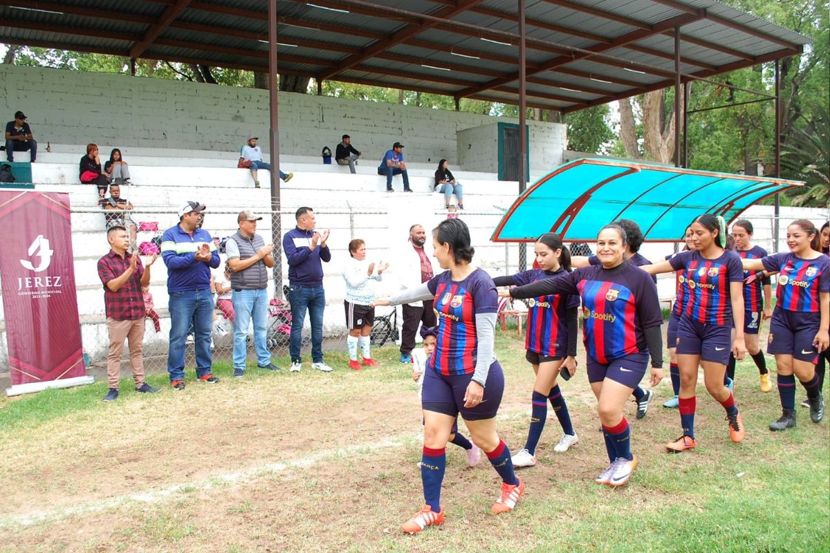 Importante crecimiento de la liga femenil de futbol de Jerez | Foto: Cortesía