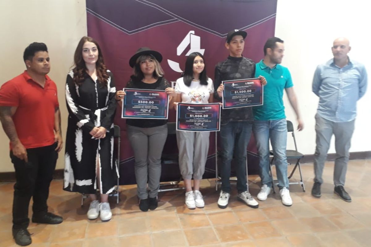Instituto de la Juventud premia a jóvenes ganadores del concurso de Tik Tok en Jerez  | Foto: Silvia Venegas 
