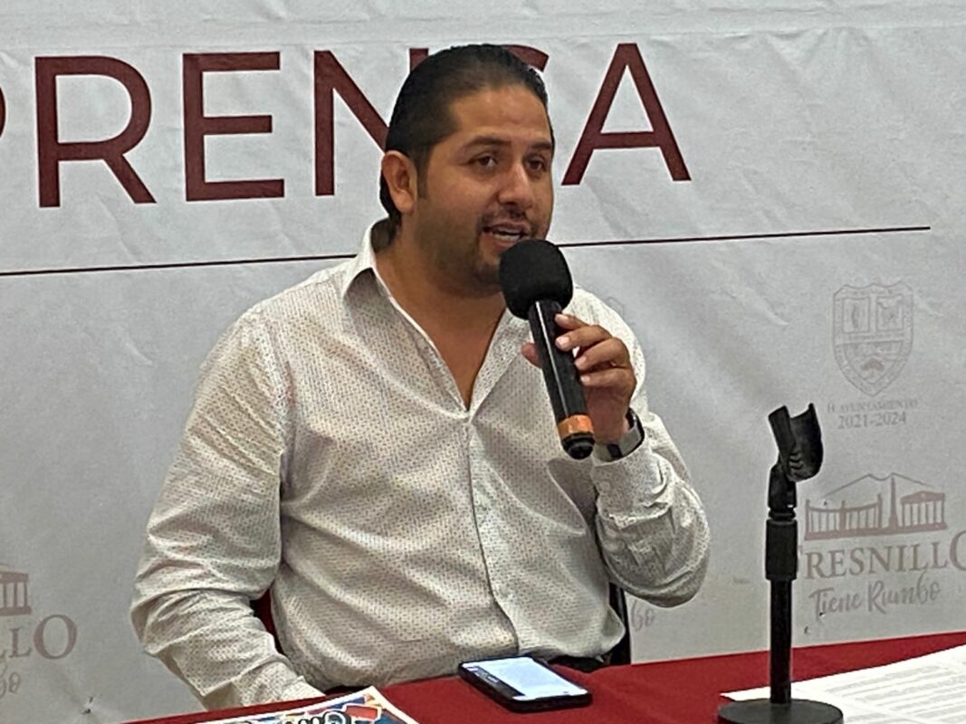 Martín Álvarez Casio anuncia dos actividades feriales para el aniversario de Fresnillo | Foto: Angel Martinez 