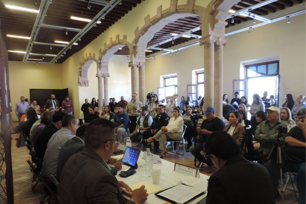 Consejo Intermunicipal de Seguridad Pública firma convenio con 5 municipios en Jerez | Fotos: Silvia Venegas 