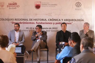 Se inaugura el quinto Coloquio Regional de Historia Crónica y Arqueología en Fresnillo