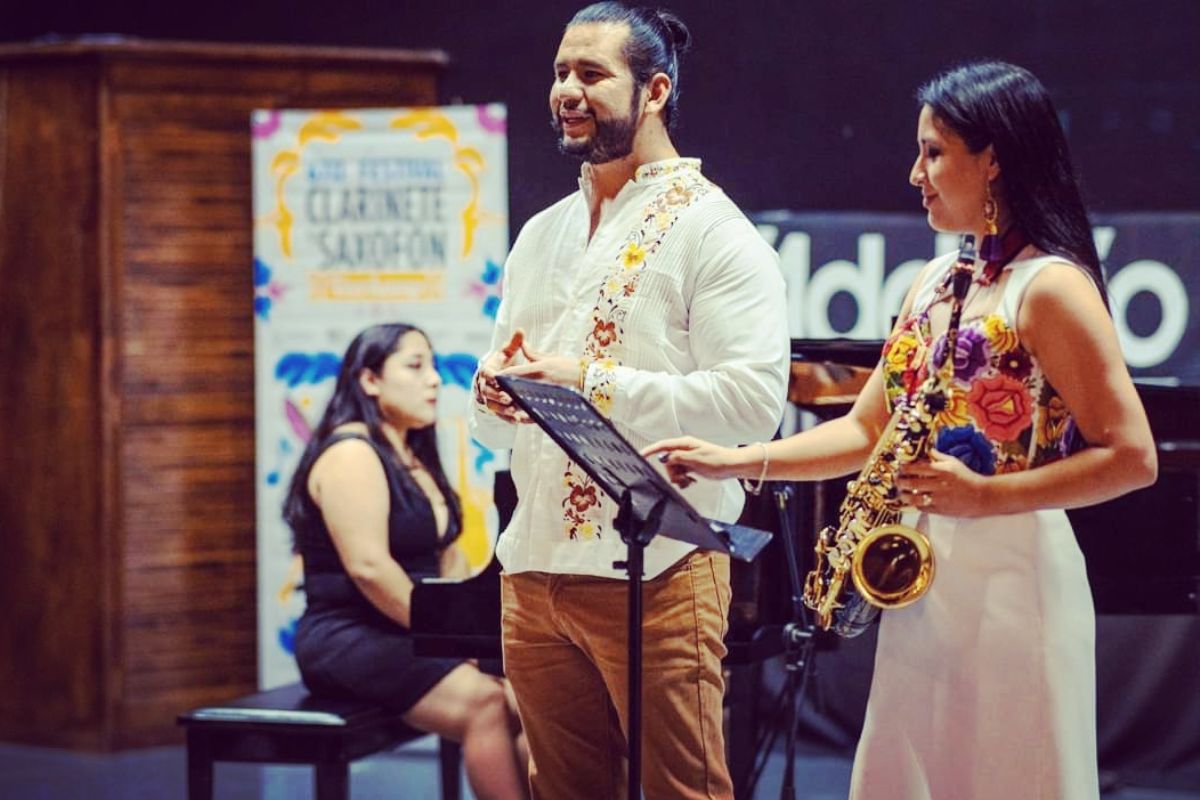 Festival de Clarinete y Saxofón Veerlamp: Jerezano realiza estreno de su obra en Oaxaca