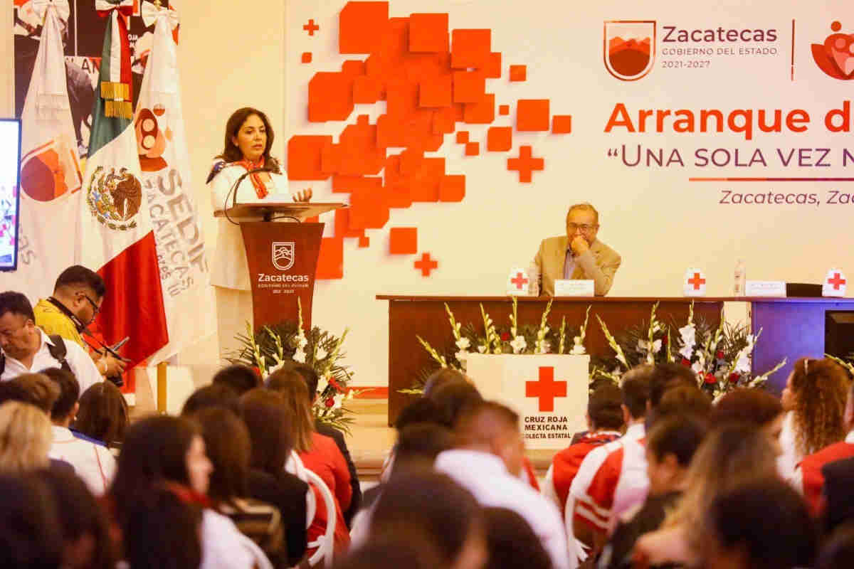 SEDIF pide apoyo para  Cruz Roja Mexicana. | Foto: Cortesía.