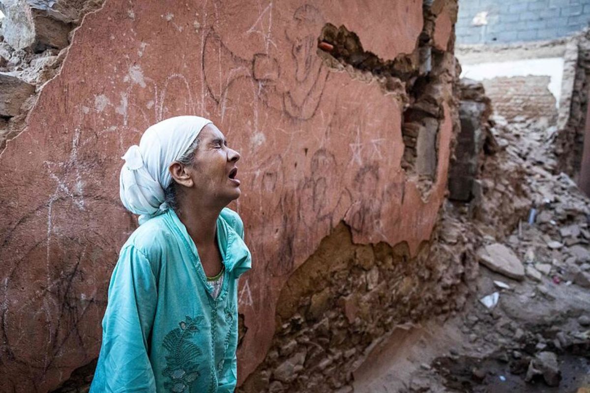 El Ministerio del Interior anunció que el viernes por la noche, un terremoto sacudió Marruecos; dejando al menos mil 37 personas muertas.