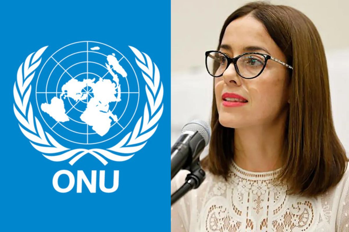 La actriz mexicana Cecilia Suárez se presentó en la sede de la Organización de las Naciones Unidas (ONU) en Nueva York. | Foto: Cortesía.
