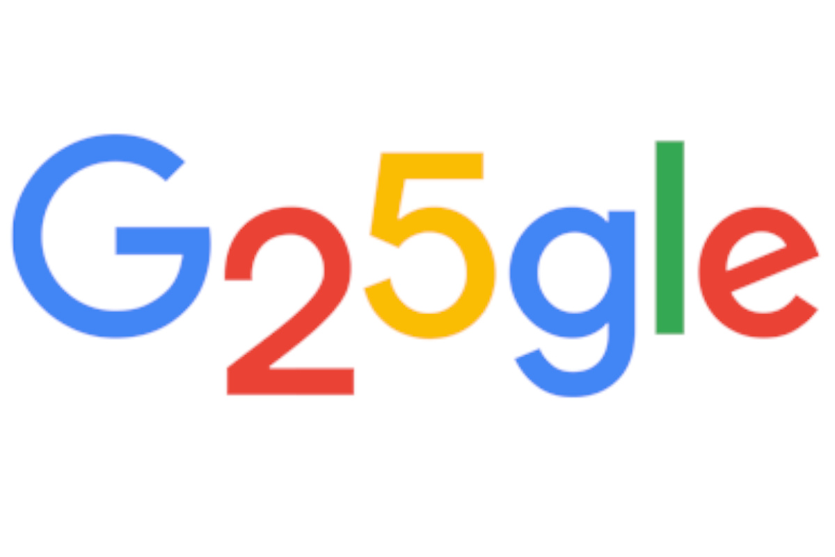 25 aniversario del nacimiento de Google