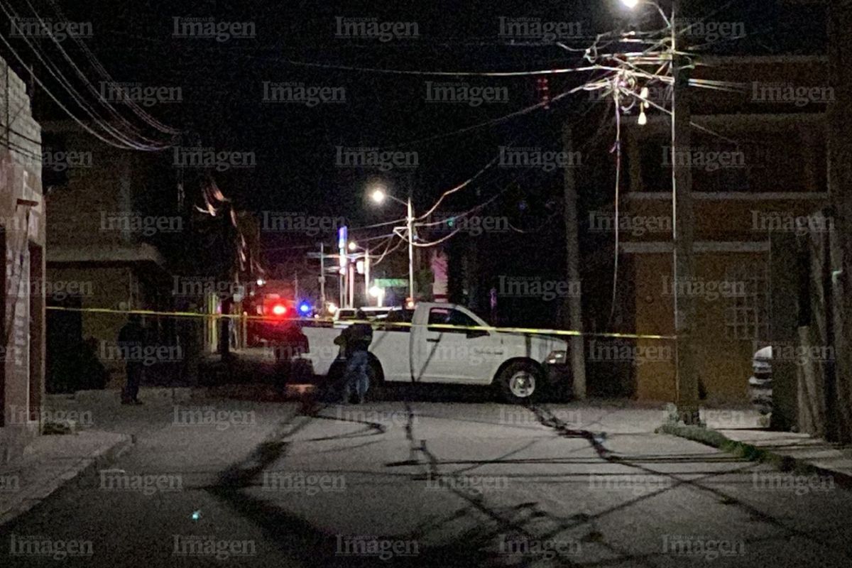 Ataque armado deja un hombre sin vida en la colonia División del Norte en Guadalupe | Fotos: Imagen.