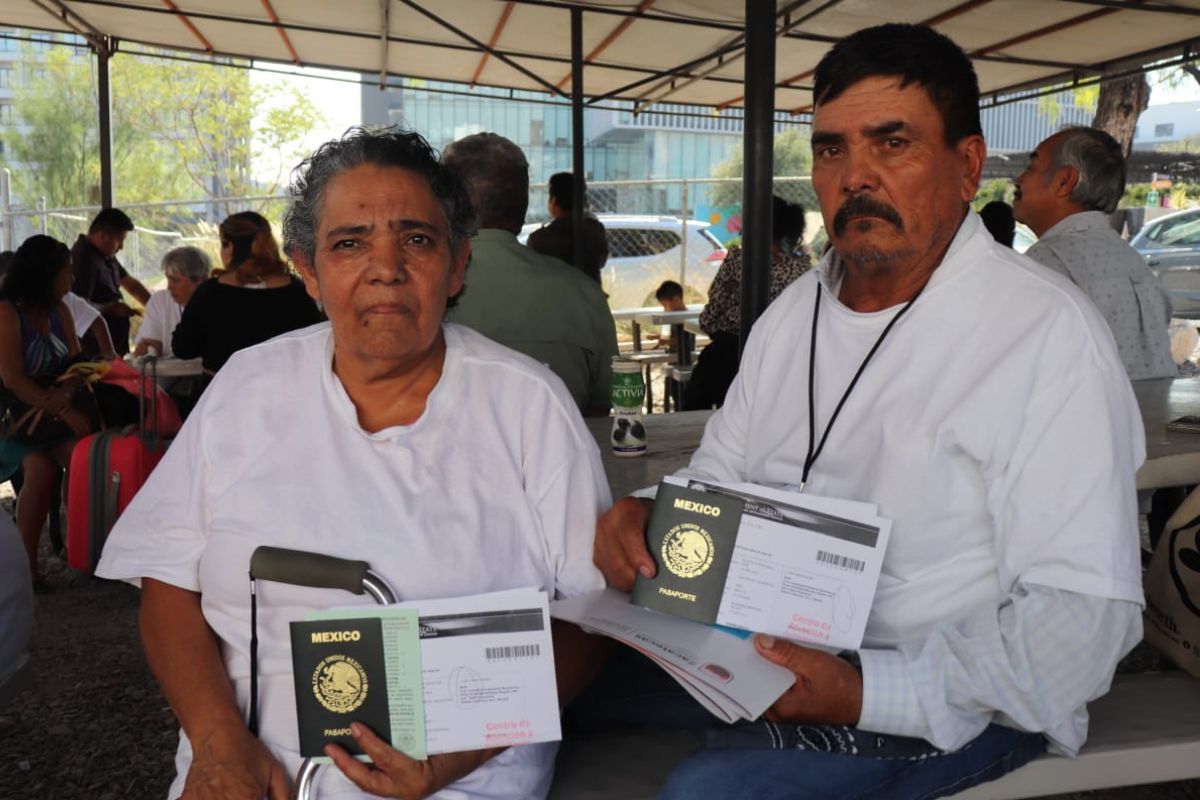 Beneficiarios del Programa Corazón de Plata Acuden a cita consular para obtener su visa | Foto:  GDE