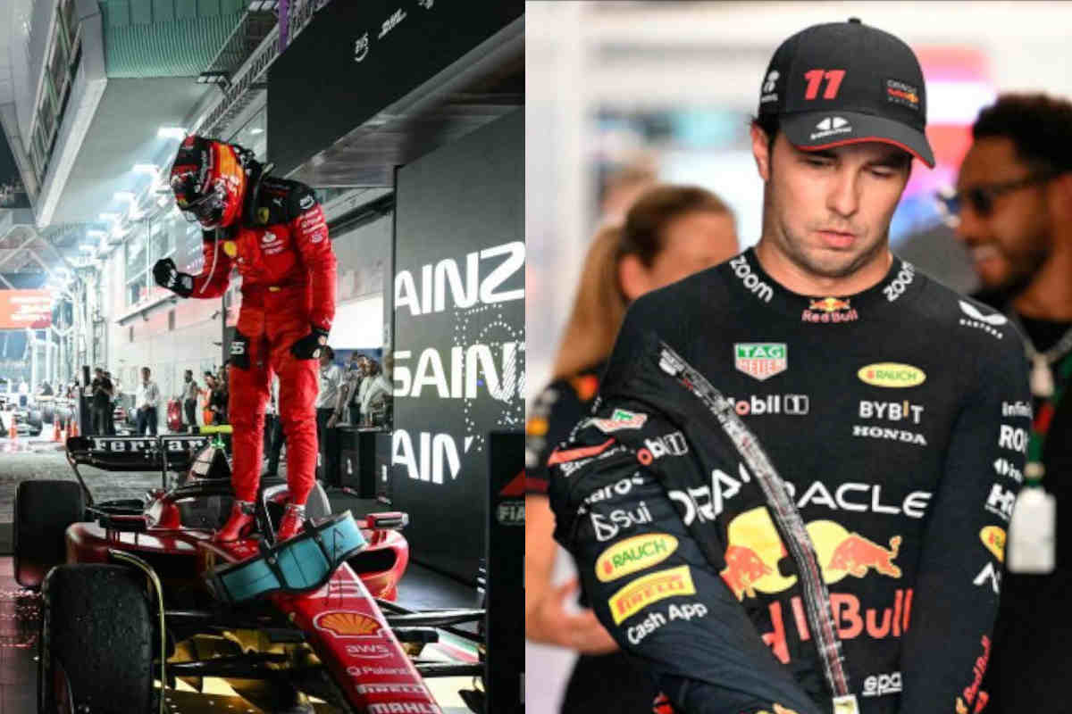 Checo Pérez termina octavo en el GP de Singapur 2023; Carlos Sainz gana la carrera