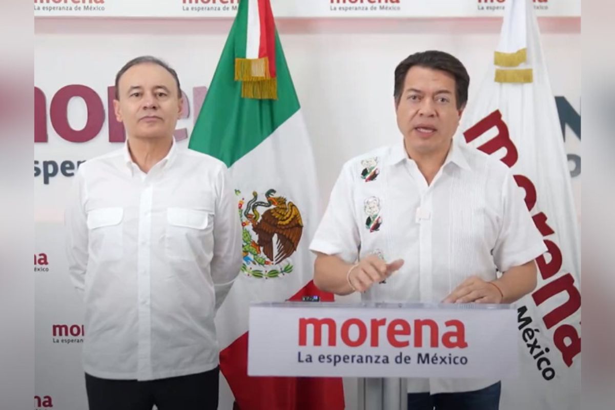 El presidente nacional de Morena, Mario Delgado, anunció que el domingo se completó el 80% de la encuesta de Morena. | Foto: Cortesía.