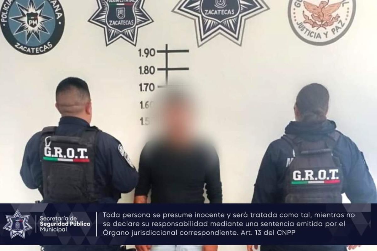 Detienen a tres hombres por robo de vehículos en Zacatecas | Fotos: Cortesía