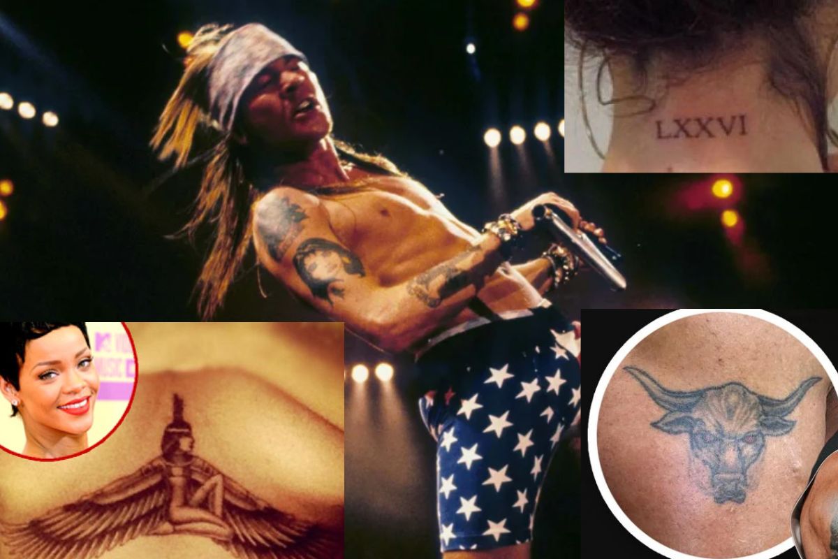 Tatuajes de famosos y su significado. | Foto: Cortesía.