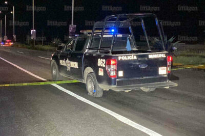 Persecución policial en Fresnillo deja tres detenidos y varios vehículos afectados
