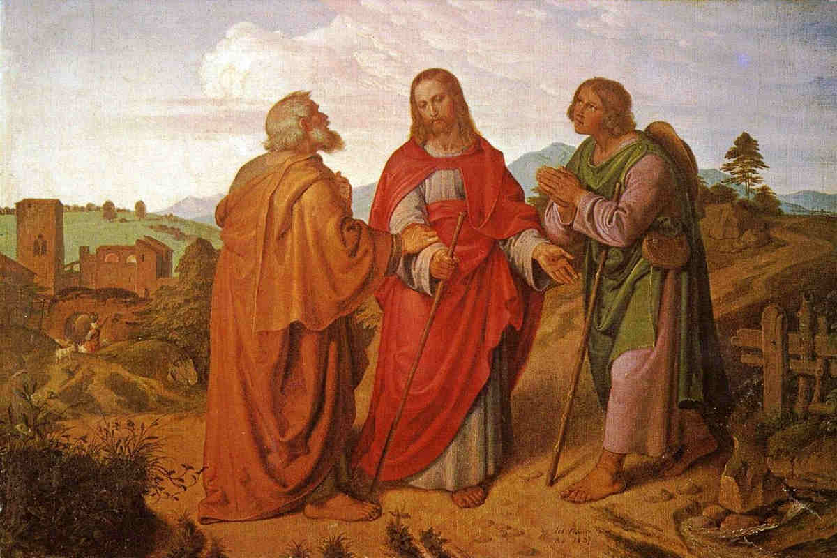 San Cleofás y Jesús. | Foto: Cortesía.