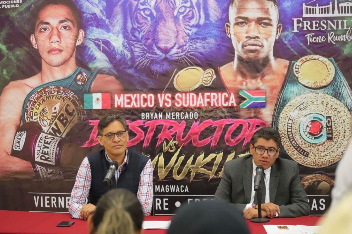 Saúl Monreal anuncia internacional pelea de box | Foto: Ángel Martinez