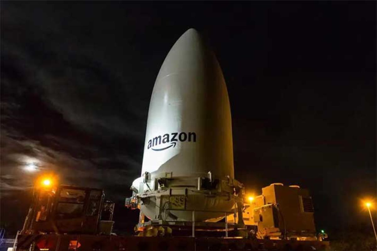 Amazon lanzó sus dos primeros satélite durante una misión de prueba clave para el desarrollo de su futura constelación, denominada "Proyecto Kuiper"